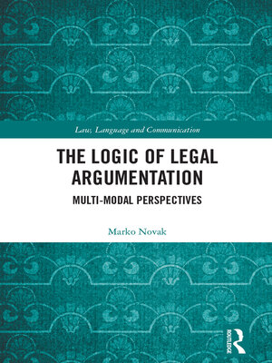 cover image of The Logic of Legal Argumentation